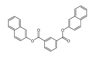dinaphthalen-2-yl benzene-1,3-dicarboxylate结构式