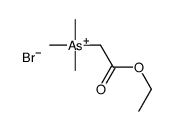 (2-ethoxy-2-oxoethyl)-trimethylarsanium,bromide结构式