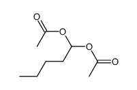 1,1-diacetoxypentane Structure