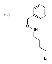 4-bromo-N-phenylmethoxybutan-1-amine,hydrochloride Structure