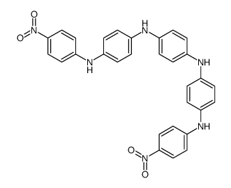 1-N,4-N-bis[4-(4-nitroanilino)phenyl]benzene-1,4-diamine结构式