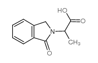 2-(1-OXO-1,3-DIHYDRO-2H-ISOINDOL-2-YL)PROPANOIC ACID Structure