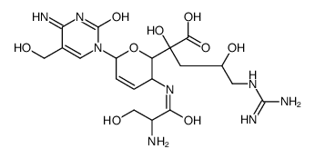 Mildiomycin结构式