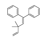 (3,3-dimethyl-1-phenylpenta-1,4-dienyl)benzene Structure