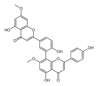 I-7-,II-7-di-O-methylamentoflavone Structure