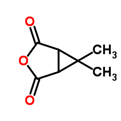 6,6-Dimethyl-3-oxabicyclo[3.1.0]hexane-2,4-dione Structure