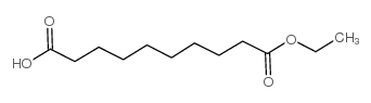 癸二酸氢乙酯结构式
