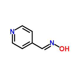 4-吡啶甲醛肟结构式