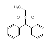 Benzene,1,1'-[(ethylsulfonyl)methylene]bis-结构式