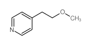 4-(2-methoxyethyl)pyridine结构式
