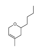 2-Butyl-4-methyl-3,6-dihydro-2H-pyrane Structure