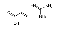 guanidine,2-methylprop-2-enoic acid Structure