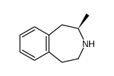 (2R)-2-methyl-2,3,4,5-tetrahydro-1H-3-benzazepine Structure