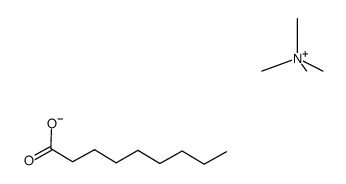 tetramethylammonium nonanoate Structure
