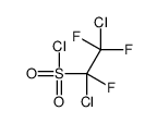 1,2-dichloro-1,2,2-trifluoroethanesulfonyl chloride结构式