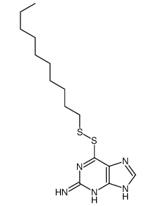6-(decyldithio)-1H-purin-2-amine picture