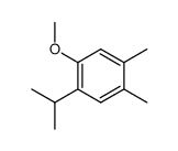 1-isopropyl-2-methoxy-4,5-dimethylbenzene结构式