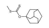 O-1-adamantyl S-methyl dithiocarbonate Structure