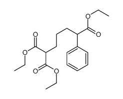 triethyl 5-phenylpentane-1,1,5-tricarboxylate结构式