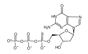 2'-deoxyguanosine-5'-o-(1-thiotriphosphate), rp-isomer sodium salt picture