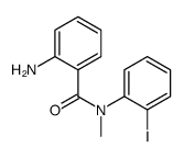 2-amino-N-(2-iodophenyl)-N-methylbenzamide结构式