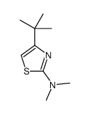 4-tert-butyl-N,N-dimethyl-1,3-thiazol-2-amine结构式