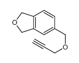 5-(prop-2-ynoxymethyl)-1,3-dihydro-2-benzofuran结构式