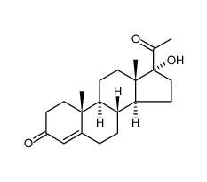 17α-Hydroxyprogesterone-d8 Structure
