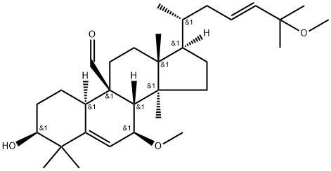 3β-Hydroxy-7β,25-
dimethoxycucurbita-5,23-dien-19-al图片