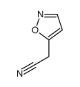 异恶唑-5-基乙腈结构式