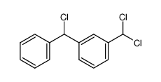 3-dichloromethyl-benzhydryl chloride结构式