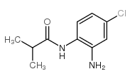 N-(2-amino-4-chlorophenyl)-2-methylpropanamide结构式