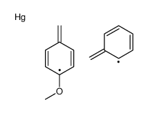 benzyl-[(4-methoxyphenyl)methyl]mercury Structure