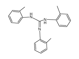 N,N',N''-tri(2-tolyl)guanidine结构式