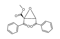 methyl (2R,3S)-2,3-dibenzoyloxirane-2-carboxylate结构式