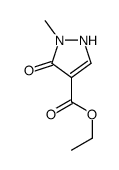 5-羟基-1-甲基-1H-吡唑-4-羧酸乙酯结构式