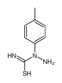 1-amino-1-(4-methylphenyl)thiourea结构式