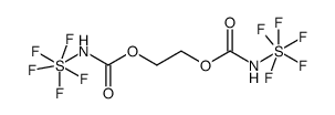 1,2-Ethanediyl Bis((pentafluorosulfanyl)carbamate)结构式
