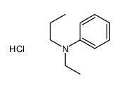 N-ethyl-N-propylaniline,hydrochloride Structure
