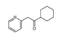 1-环己基-2-(2-吡啶)-乙酮结构式