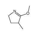 2-methoxy-3-methyl-4,5-dihydro-3H-pyrrole结构式