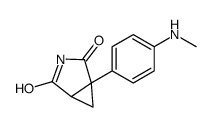 1-[4-(methylamino)phenyl]-3-azabicyclo[3.1.0]hexane-2,4-dione Structure