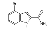 4-bromo-1H-indole-2-carboxylic acid amide Structure