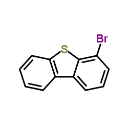 4-溴二苯并噻吩结构式