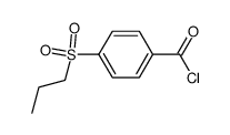 4-(propane-1-sulfonyl)-benzoyl chloride Structure