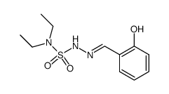 sulfuric acid diethylamide-salicylidenehydrazide Structure