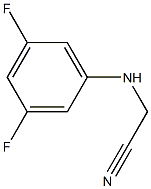 2-((3,5-二氟苯基)氨基)乙腈结构式