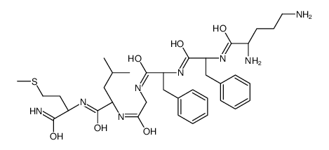 substance P (6-11), Orn(6)-结构式