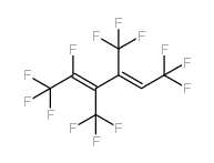 5H-全氟-3,4-双(三氟甲基)-六-2,4-二烯结构式