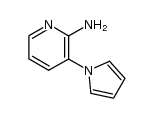 2-amino-3-(1H-pyrrol-1-yl)pyridine Structure